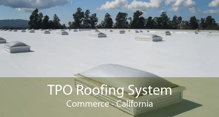 TPO Roofing System Commerce - California